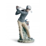 Lladro - Golfer Man